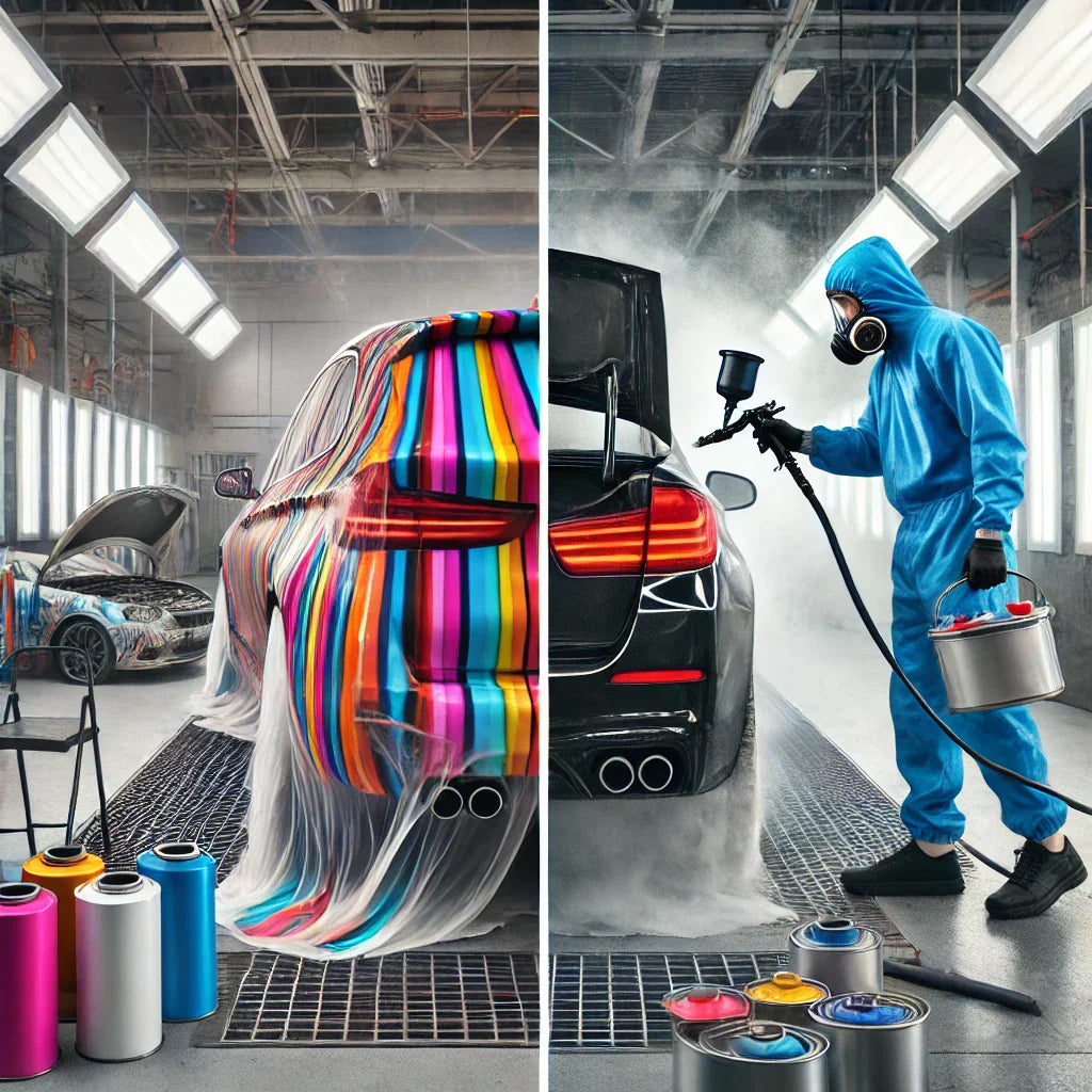 Vinyle de Covering vs Peinture : Quel est le Meilleur Choix pour Votre Projet ?